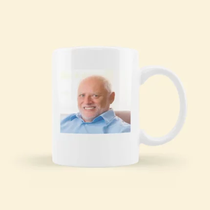 MEME Hrnček - Hide the pain Harold