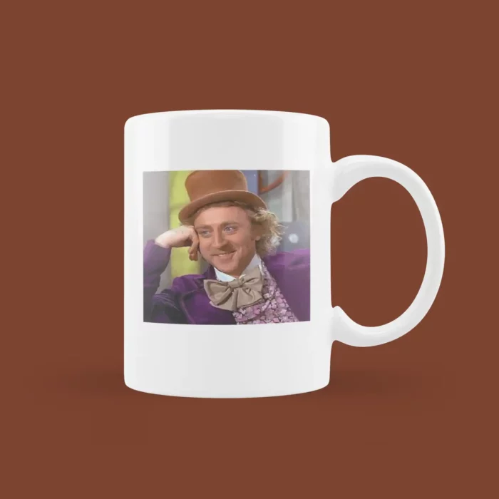 MEME Hrnček - Creepy condescending Wonka