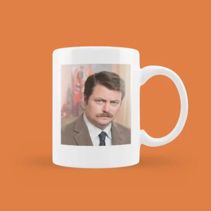 MEME Hrnček - Ron Swanson
